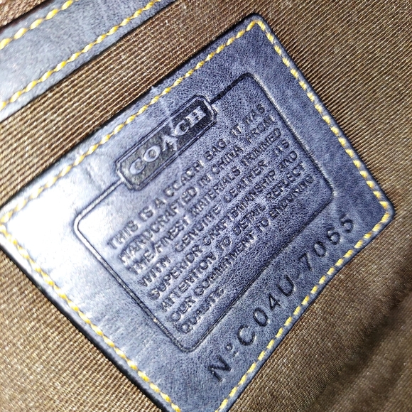 Coach special edition satchel Vintage 2004 Fall special edition collection - Picture 2 of 13
